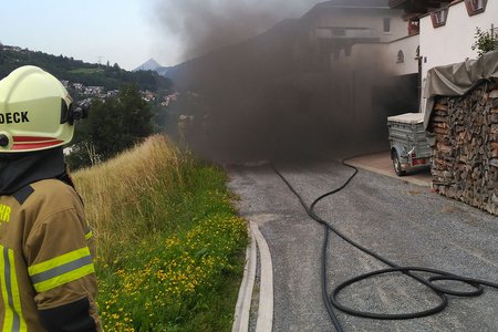 Akkus eines Modellhubschraubers verursachten Garagenbrand