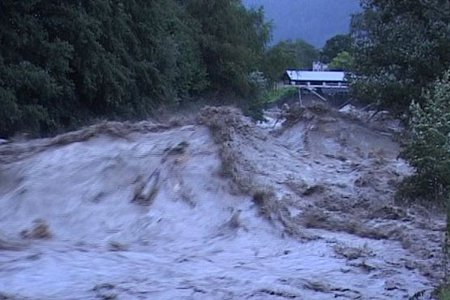 Hochwasser in Landeck